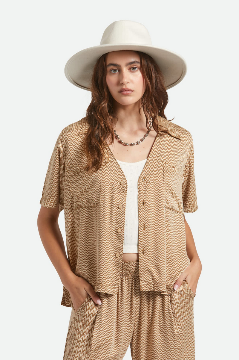 Eleanor Felt Packable Hat