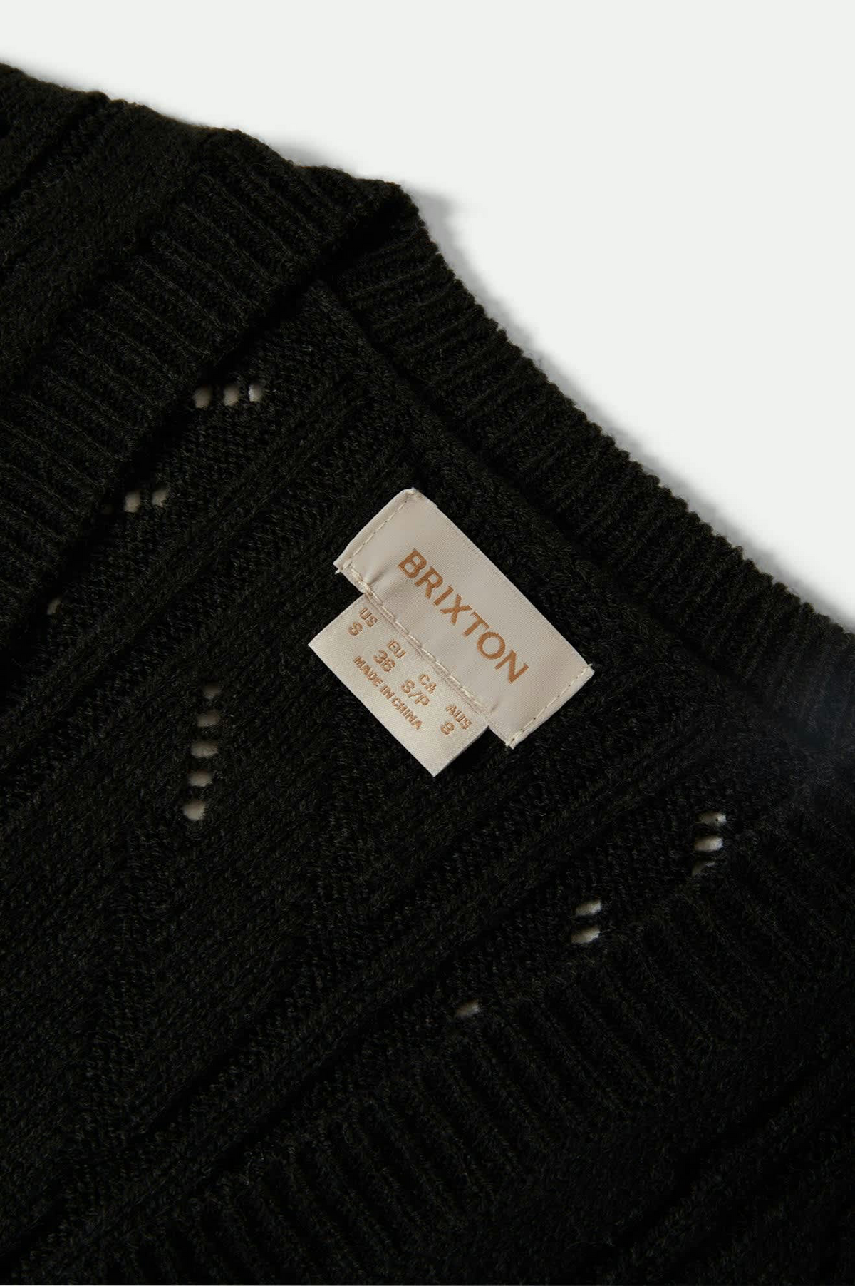 Cropped Pointelle Tie Front Cardigan