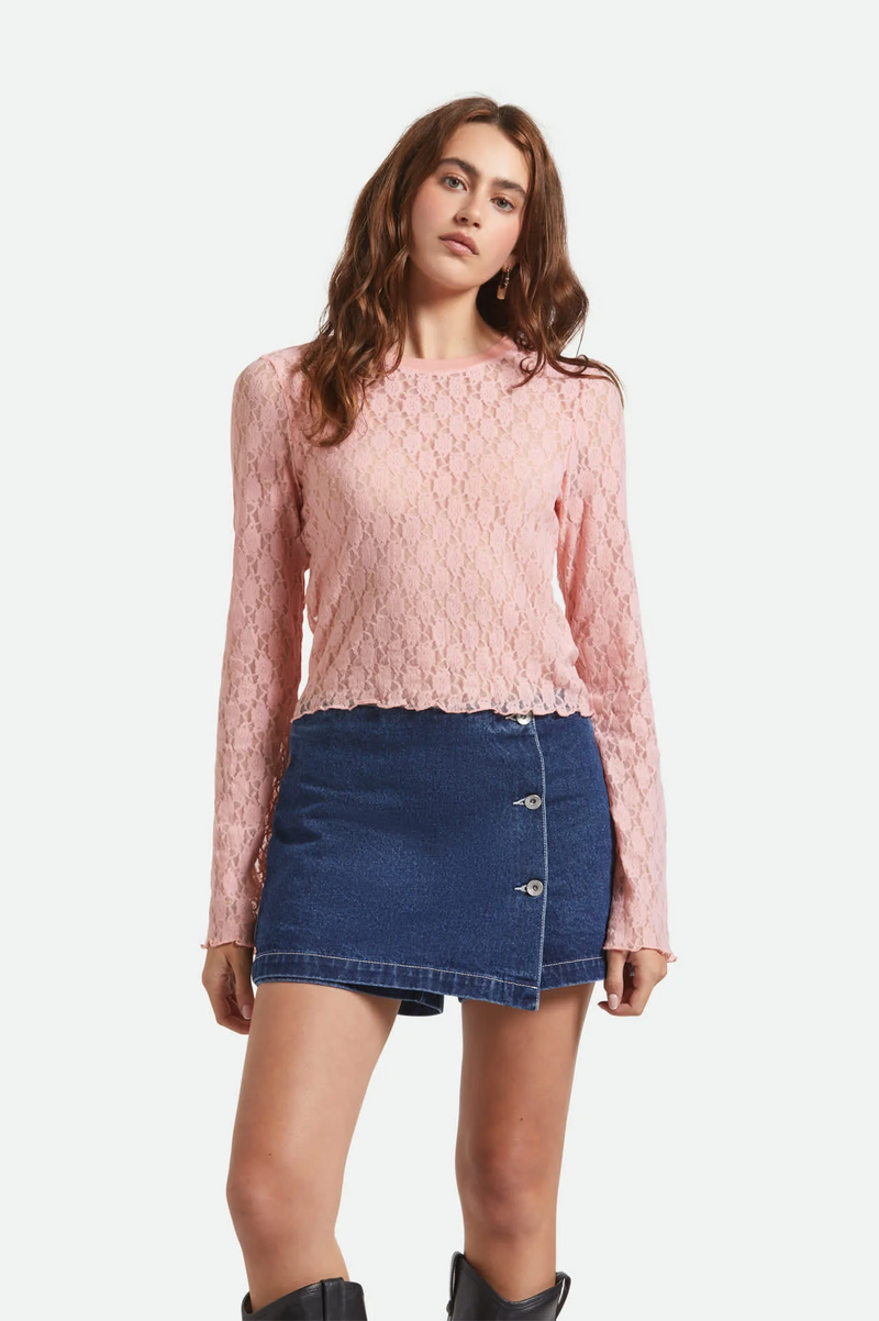 Dolly Slim LS Knit Tee