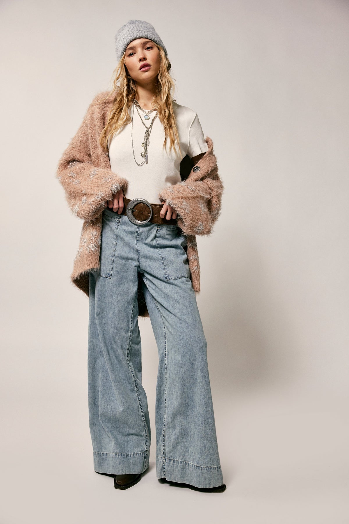 Breezy Denim Pull On