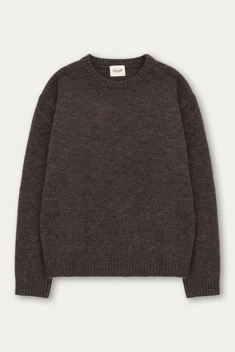 Heathered Knit Crew