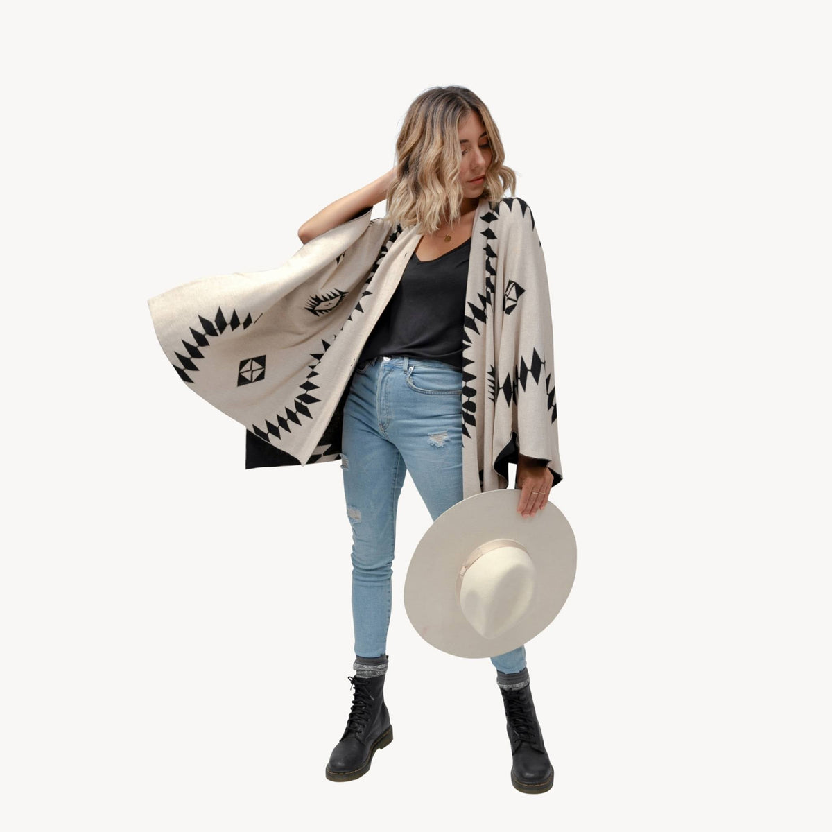Ivy Ruana Alpaca Sweater