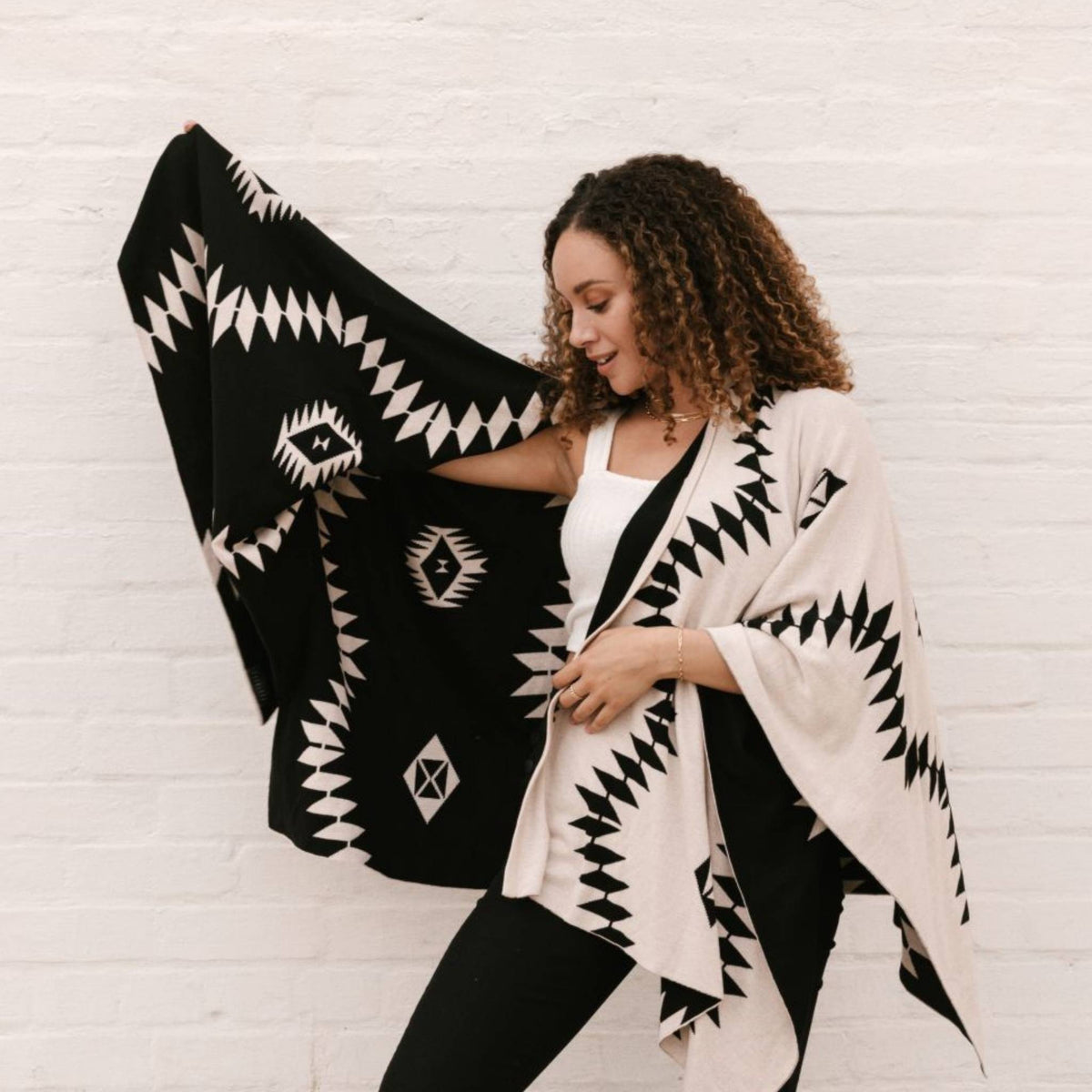 Ivy Ruana Alpaca Sweater