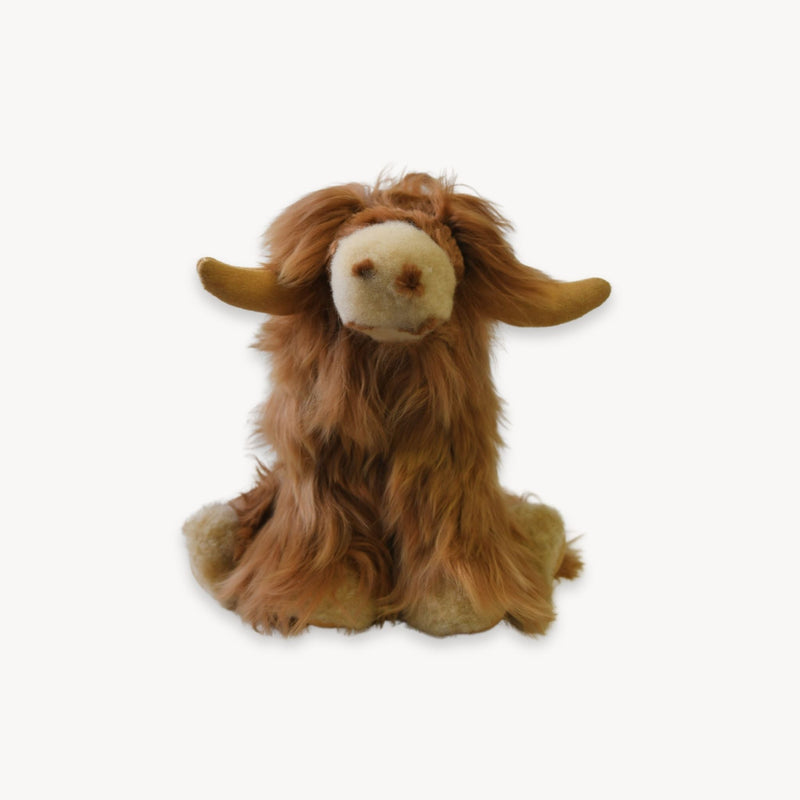 Alpaca Fur Highland Cow 8.5”