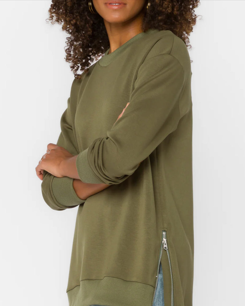 Elliana Pesto Sweatshirt