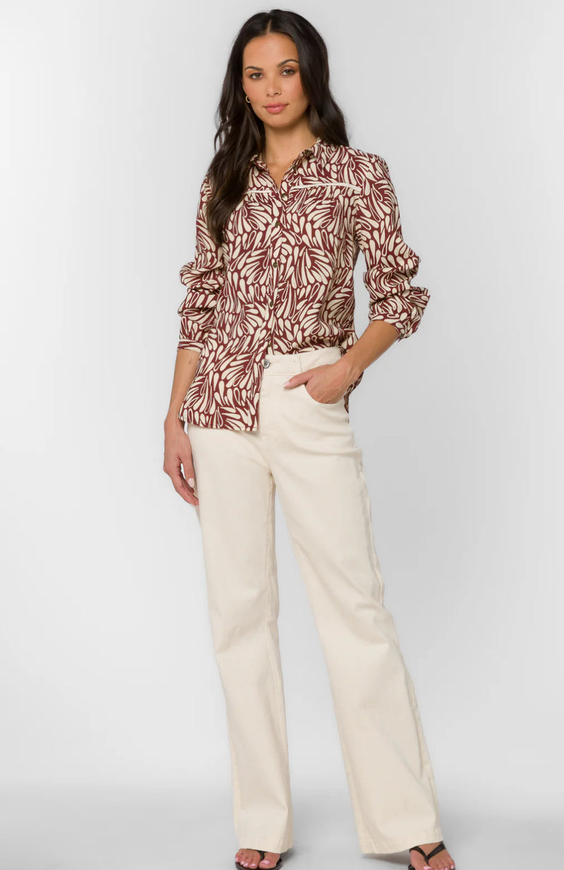 Aven Bordeaux Dew Shirt