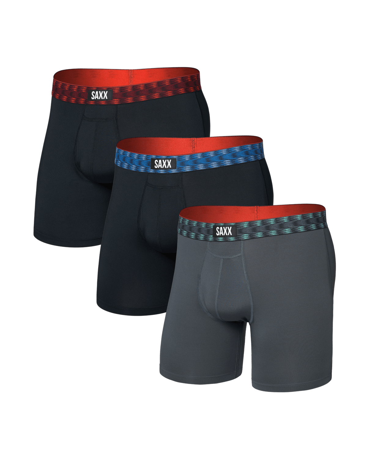 Multi Sport Mesh Boxer Brief - 3 PACK