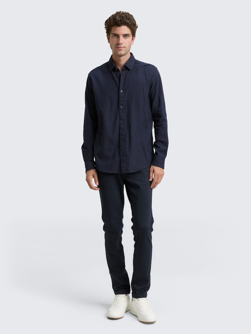 Fitted Structured Shirt