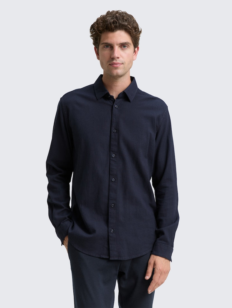 Fitted Structured Shirt