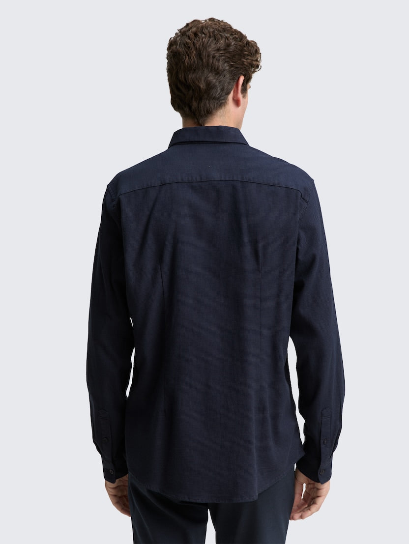 Fitted Structured Shirt