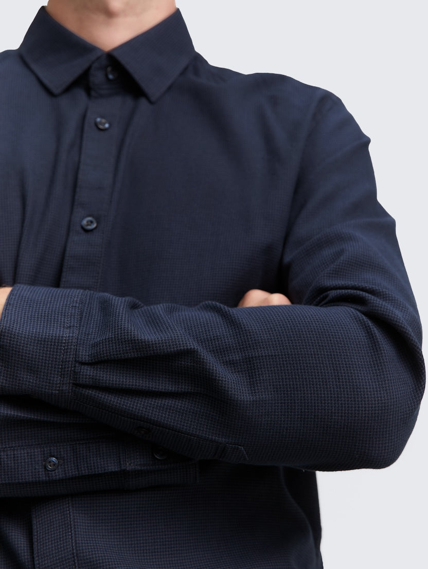 Fitted Structured Shirt