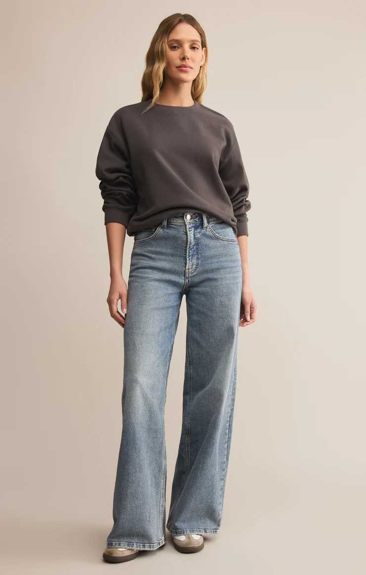 Boyfriend Cotton Sweatshirt
