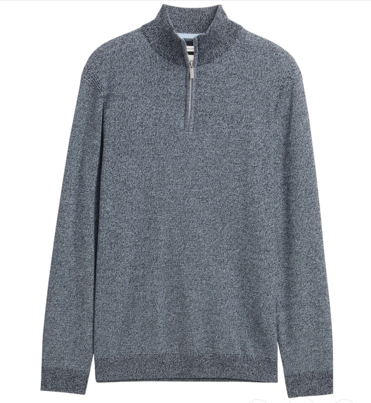 Cotton Cashmere Knitted Troyer