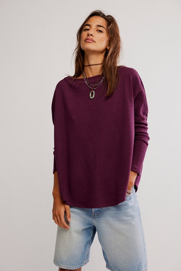 Latte Blues Thermal Solid