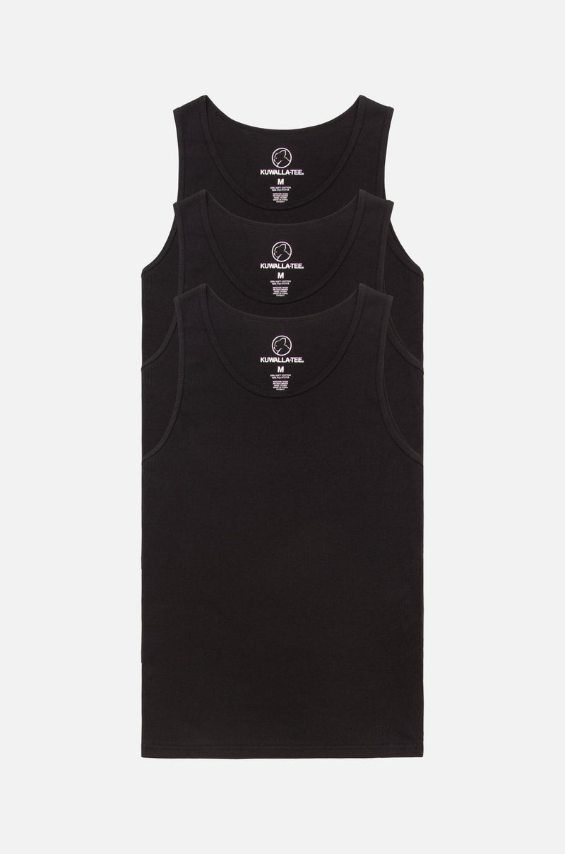 3 Pack Rib Tank