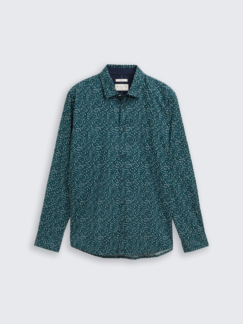 Fitted Printed Shirt - Meadow