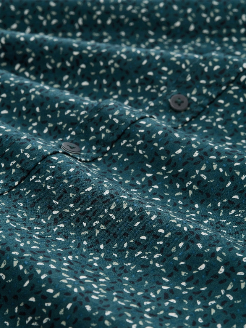 Fitted Printed Shirt - Meadow