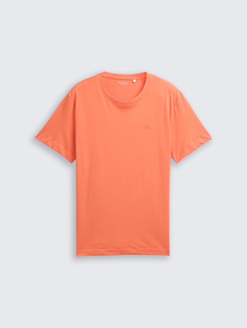 T-shirt with Logo Embroidery