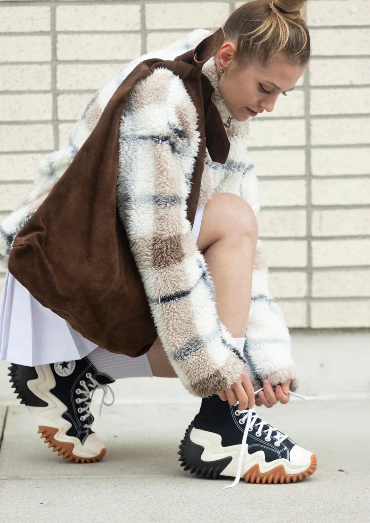 Knot Tote Suede - Seaweed