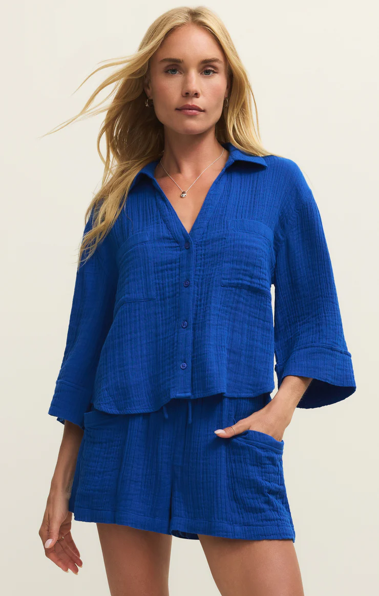 Helena Button Up