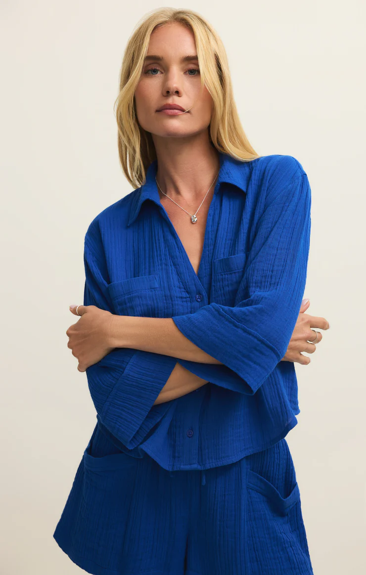 Helena Button Up