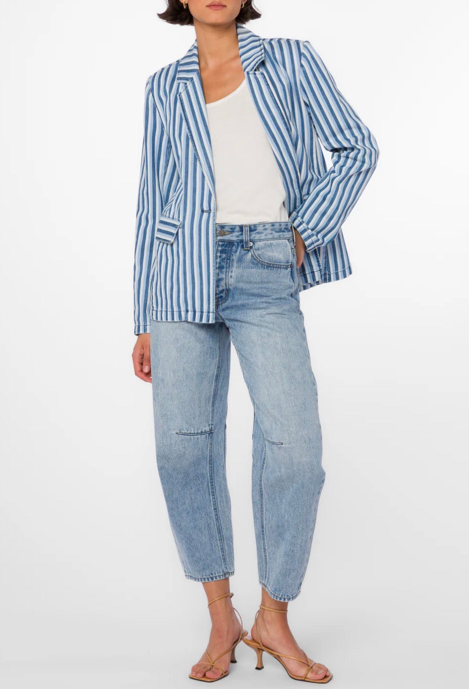 Beni Blue Stripe Blazer