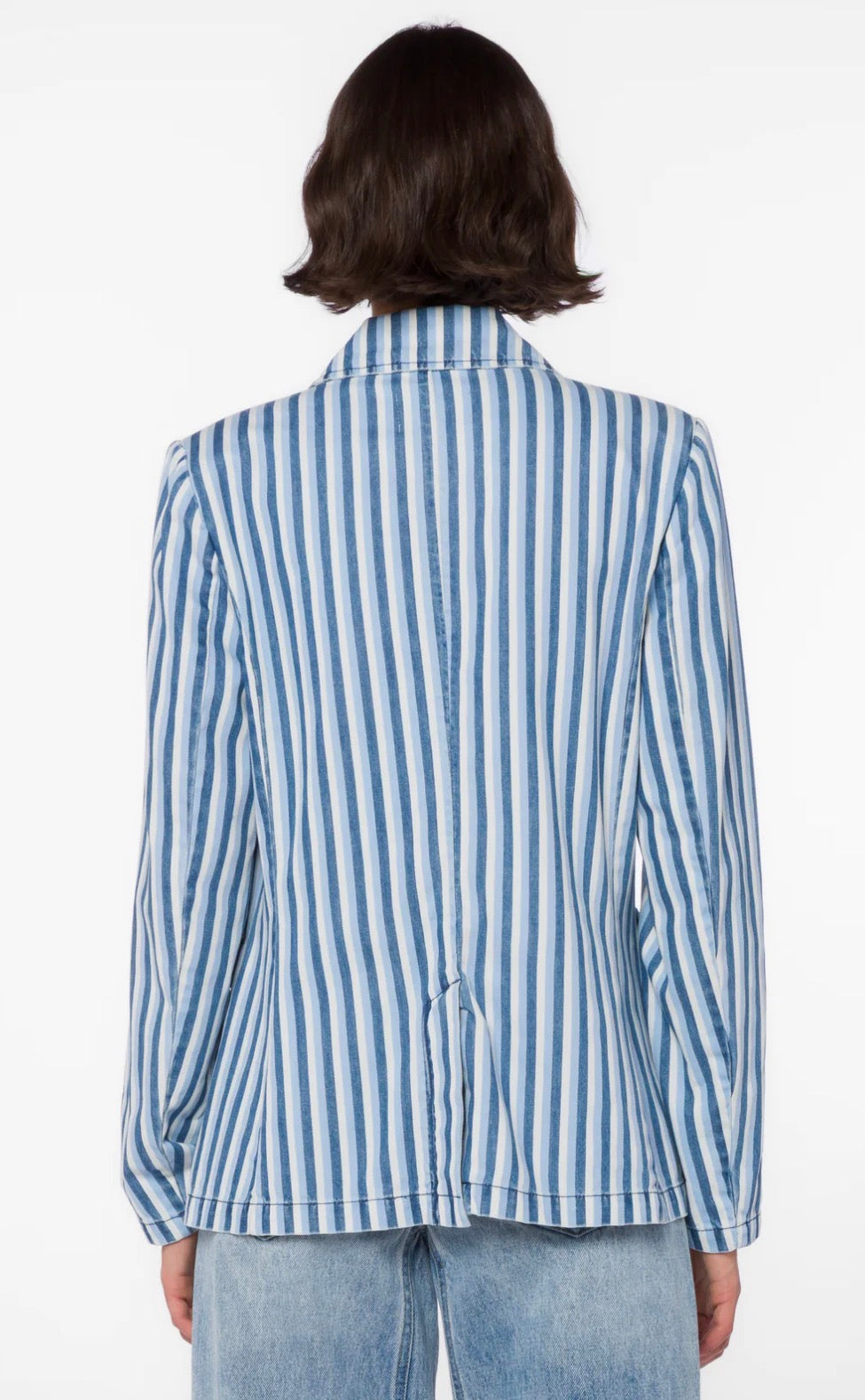 Beni Blue Stripe Blazer