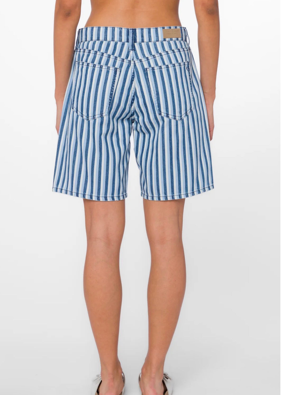 Teri Blue Stripe Shorts
