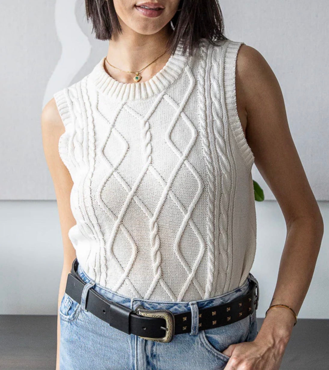 Ash Studded Belt