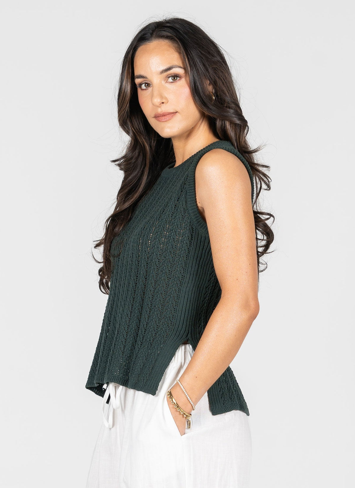 Knit Pattern Tank