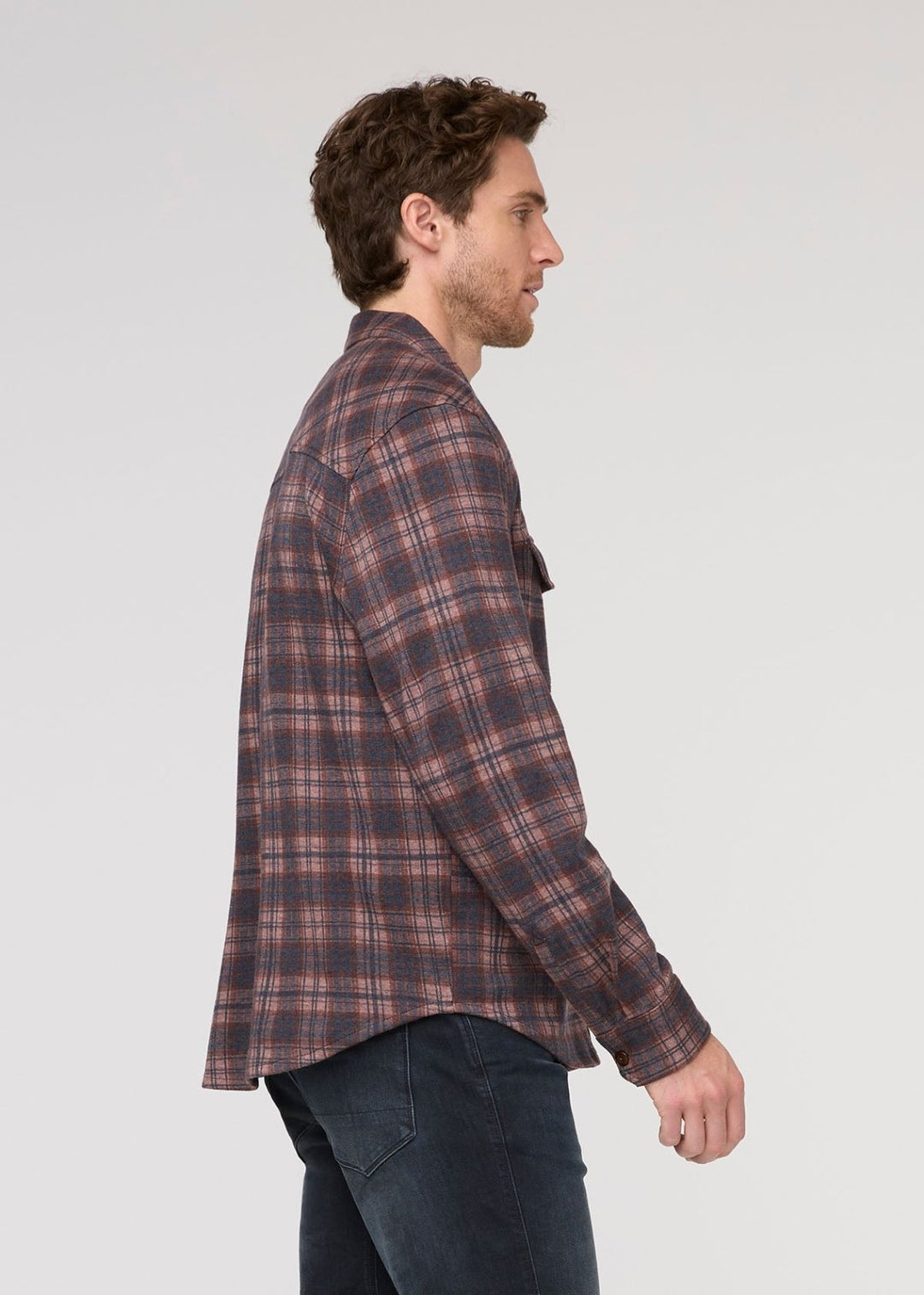 Performance Flannel Button Down