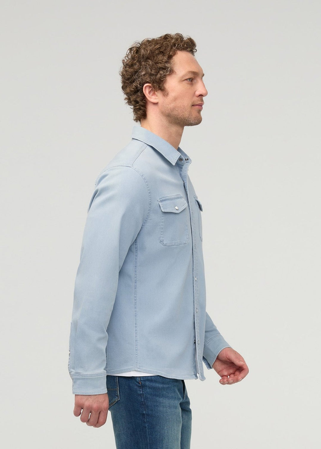Performance Denim Lite Two-Pocket Shirt