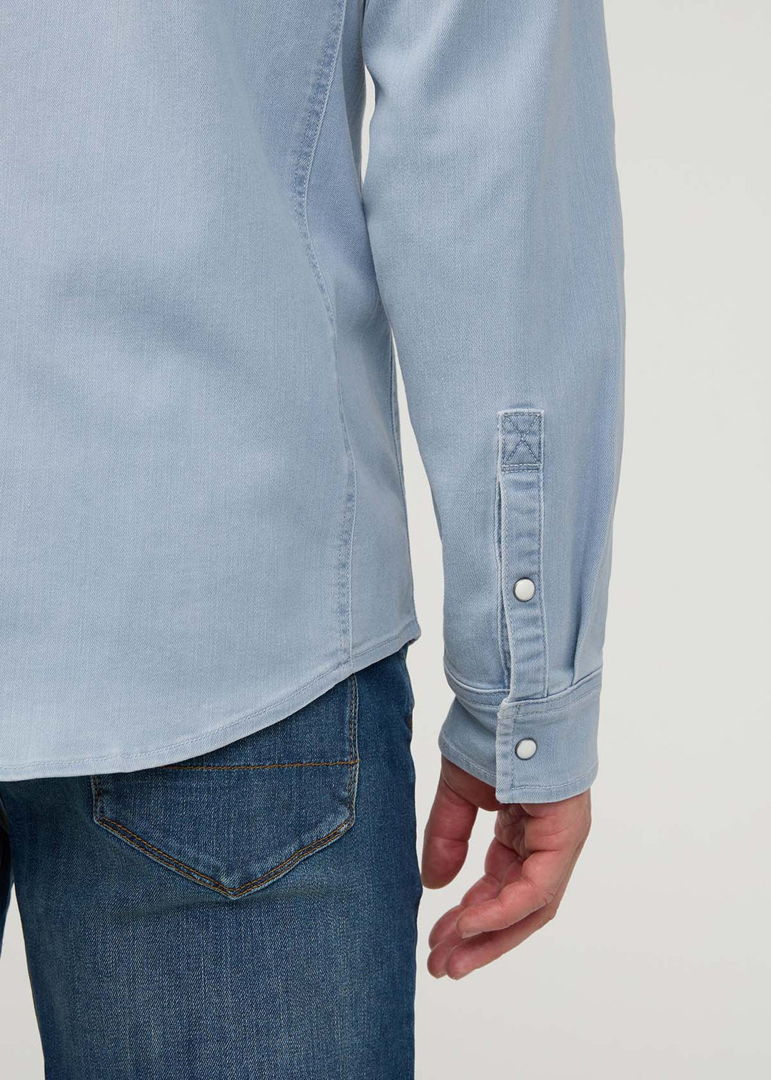 Performance Denim Lite Two-Pocket Shirt