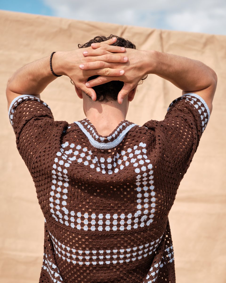 Knit Crochet Shirt