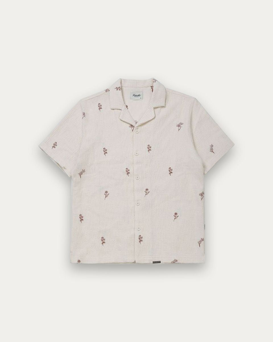 Embroidered Floral Shirt