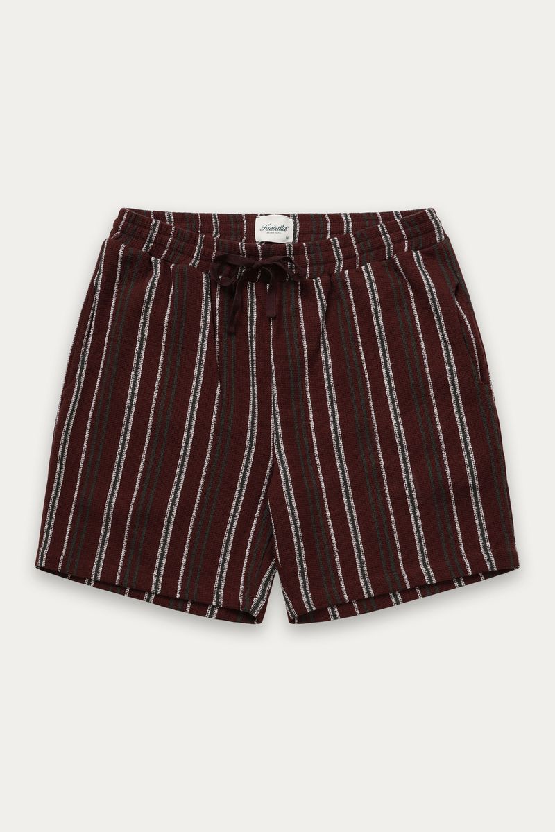 Textured Stripe Shorts