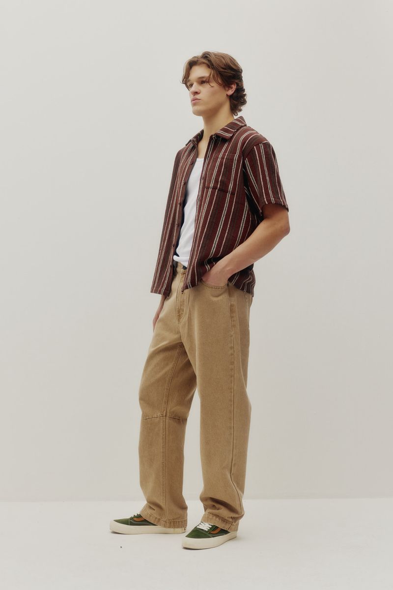 Textured Stripe Shirt