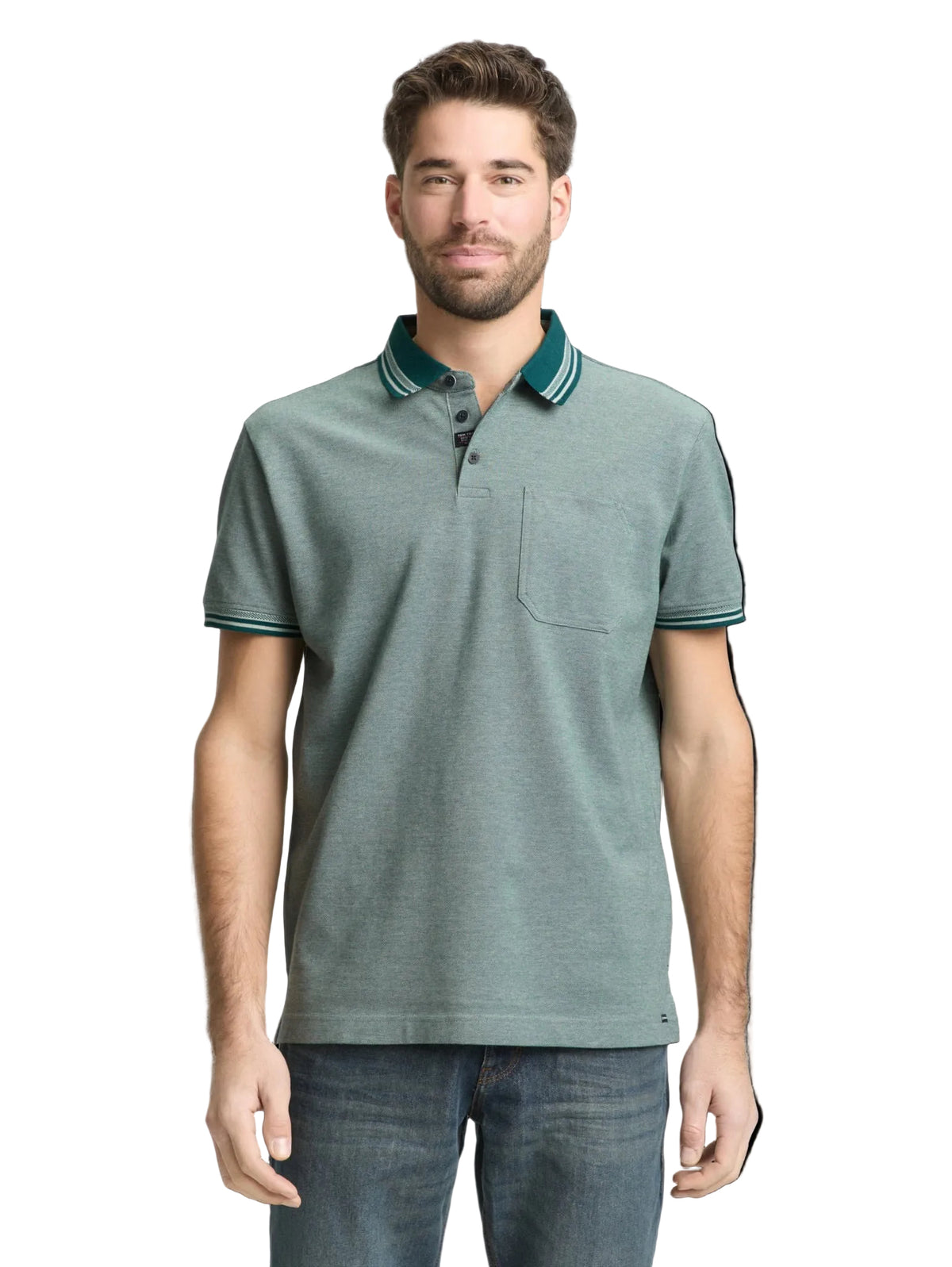 Detailed Polo with Pocket