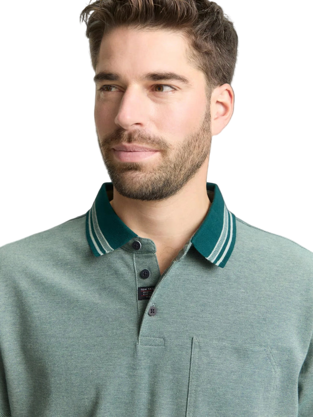 Detailed Polo with Pocket