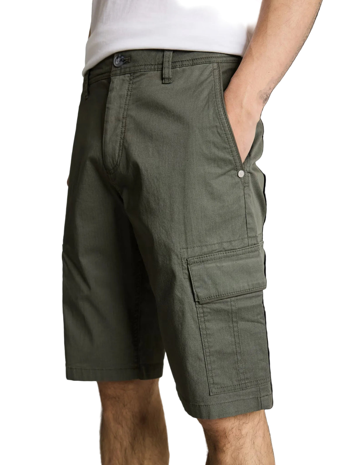 Regular Printed Cargo Shorts
