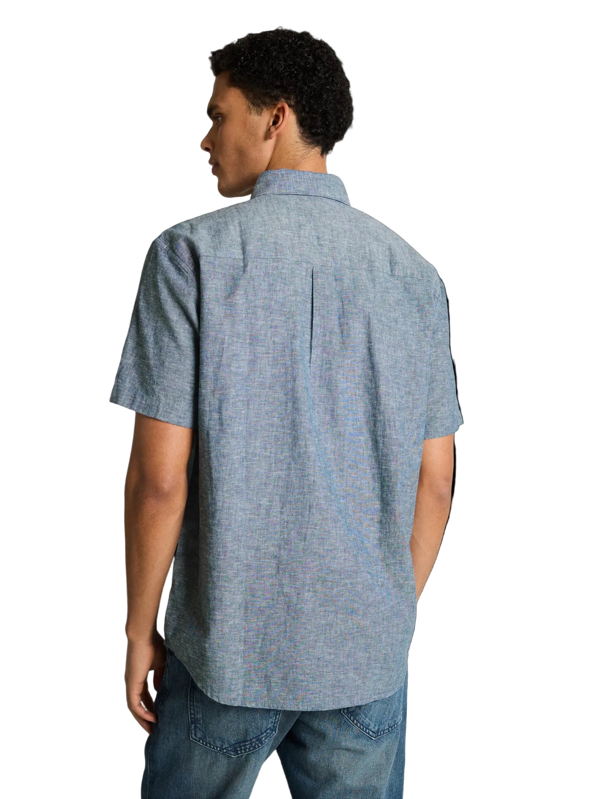Cotton Linen Short Sleeve Shirt
