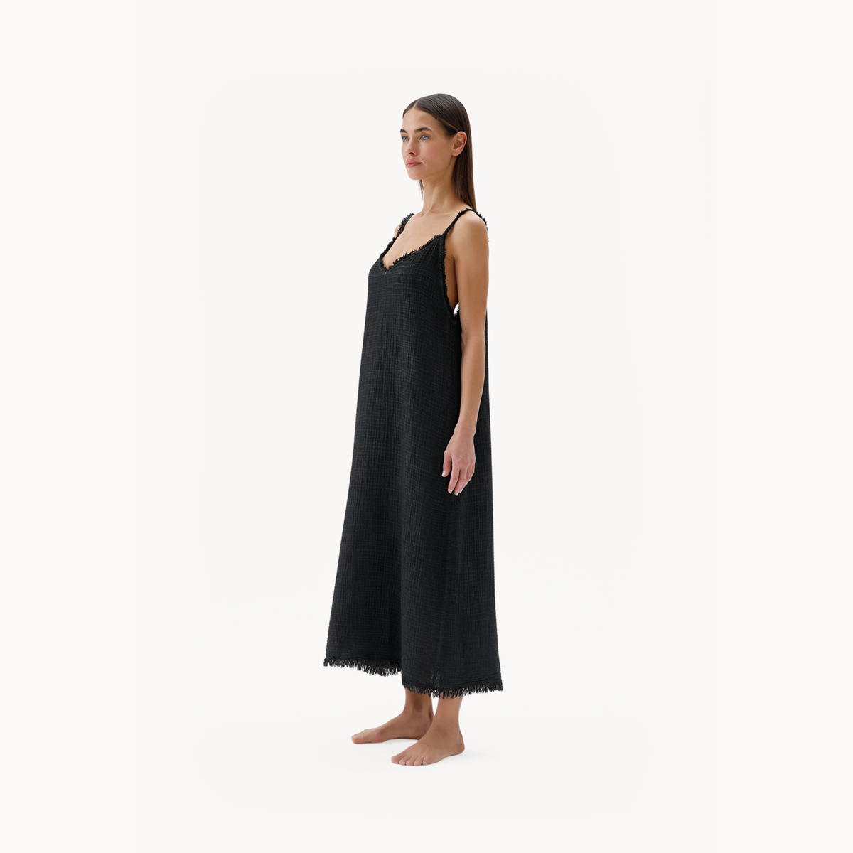 Crinkle Strappy Dress