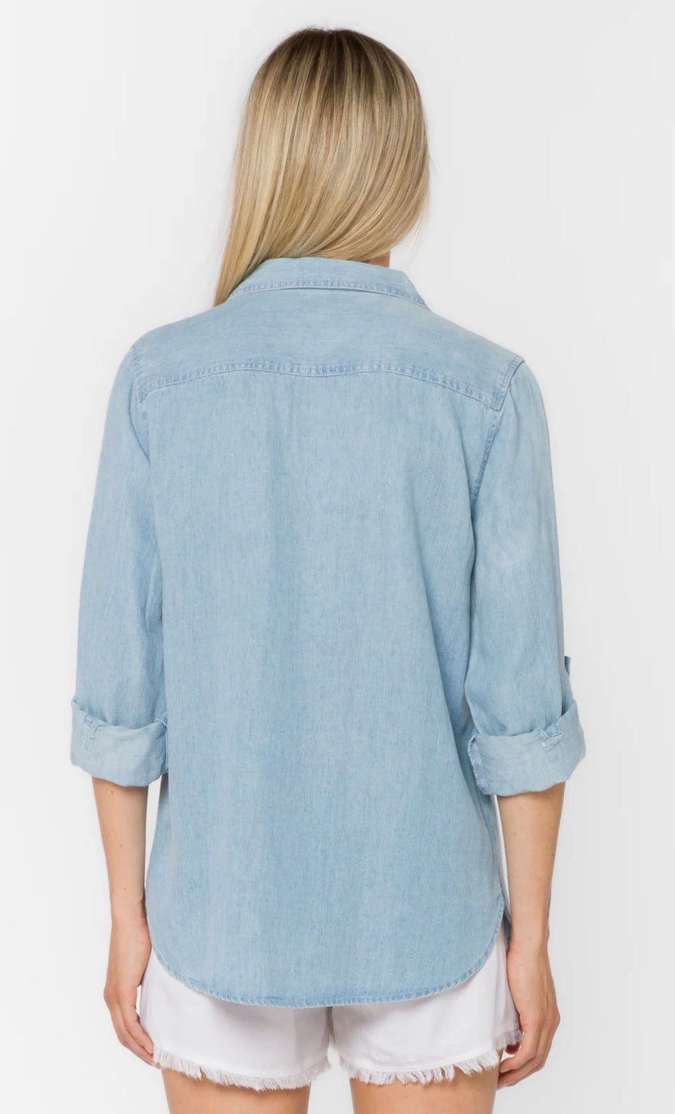 Talma Washed Blue Shirt