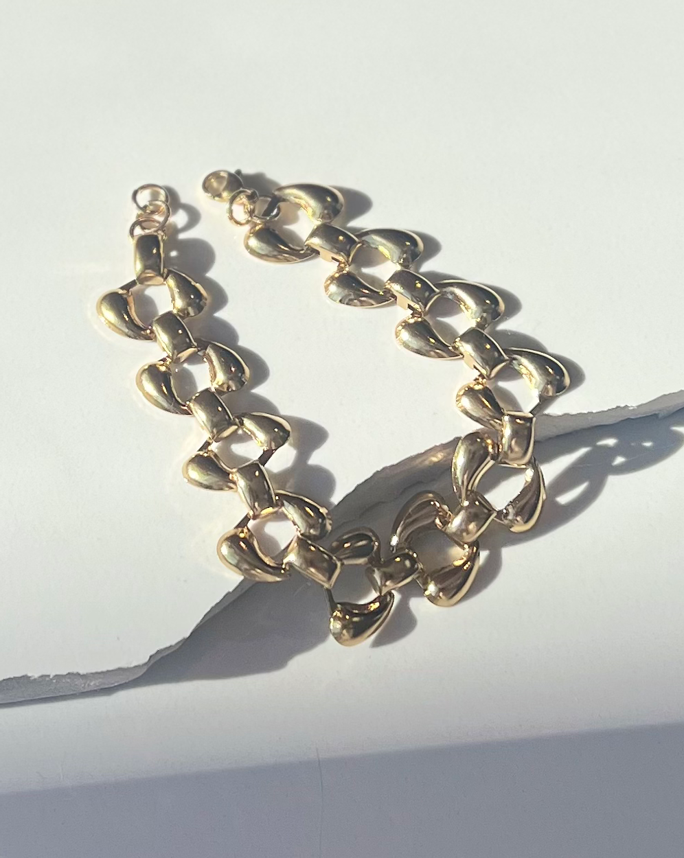 Abstract Link Bracelet