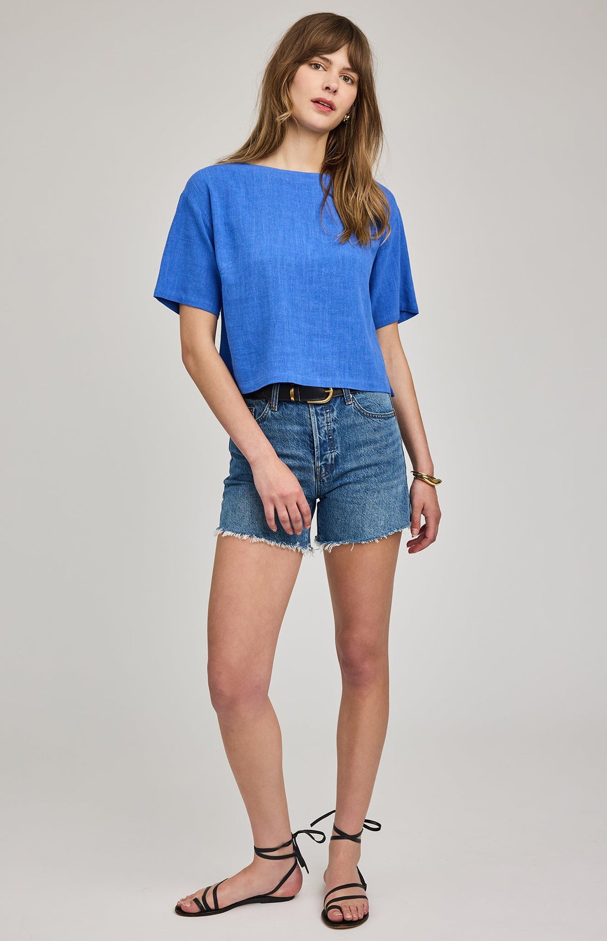 Gemini Linen Top