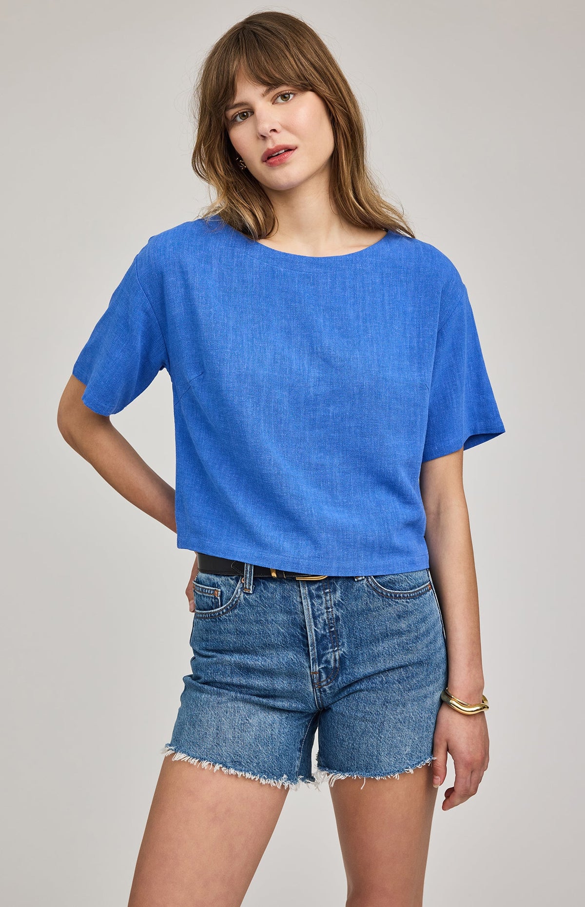Gemini Linen Top