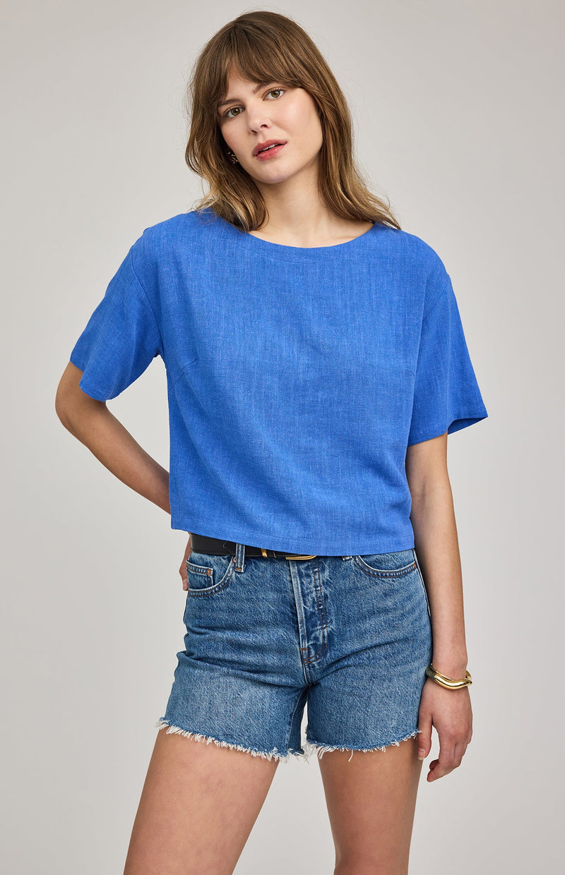 Gemini Linen Top
