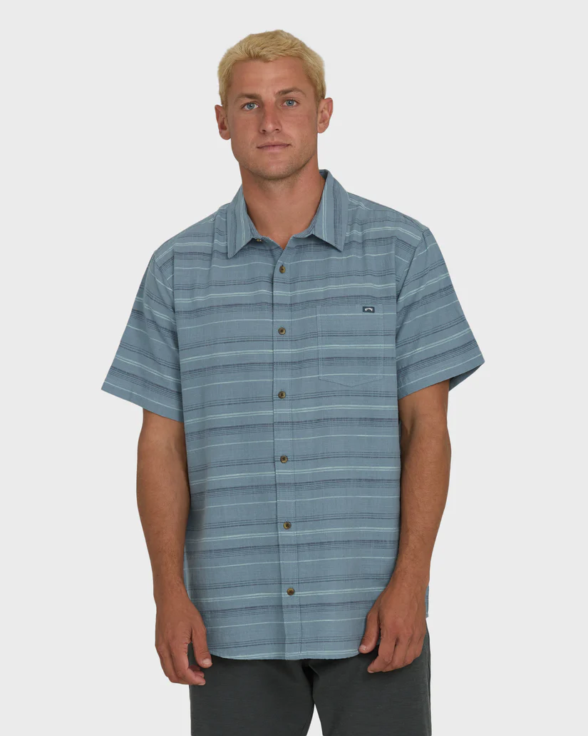 All Day Striped Short Sleeve