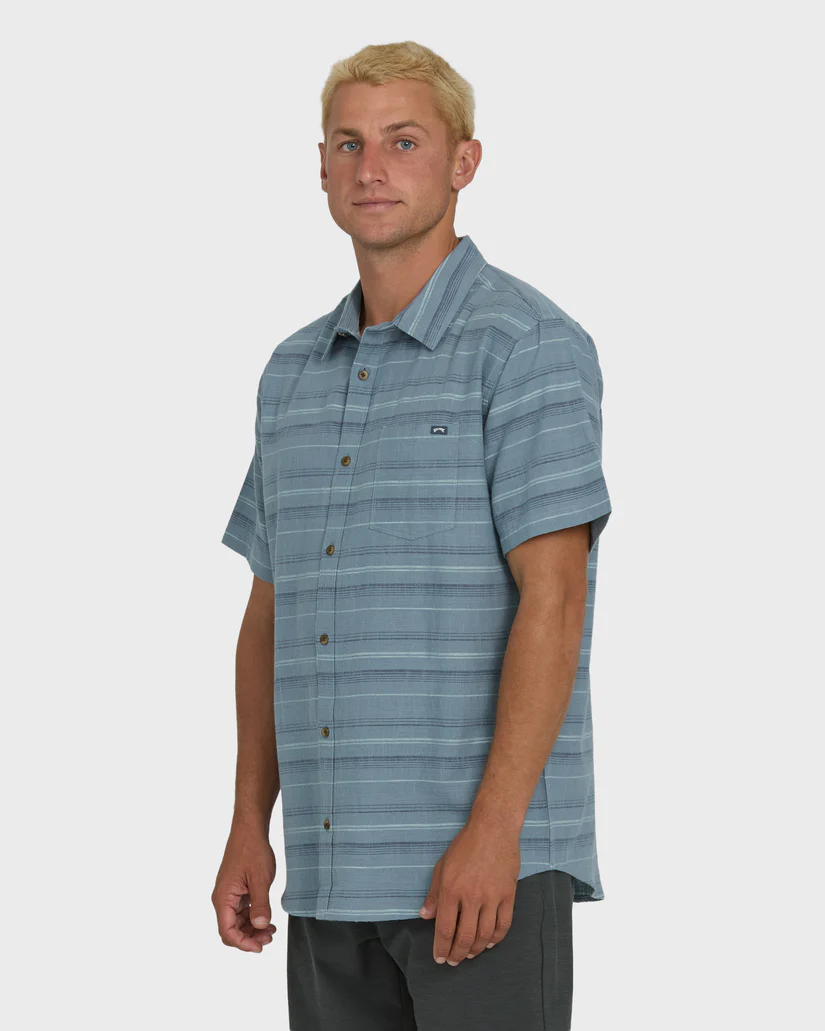 All Day Striped Short Sleeve