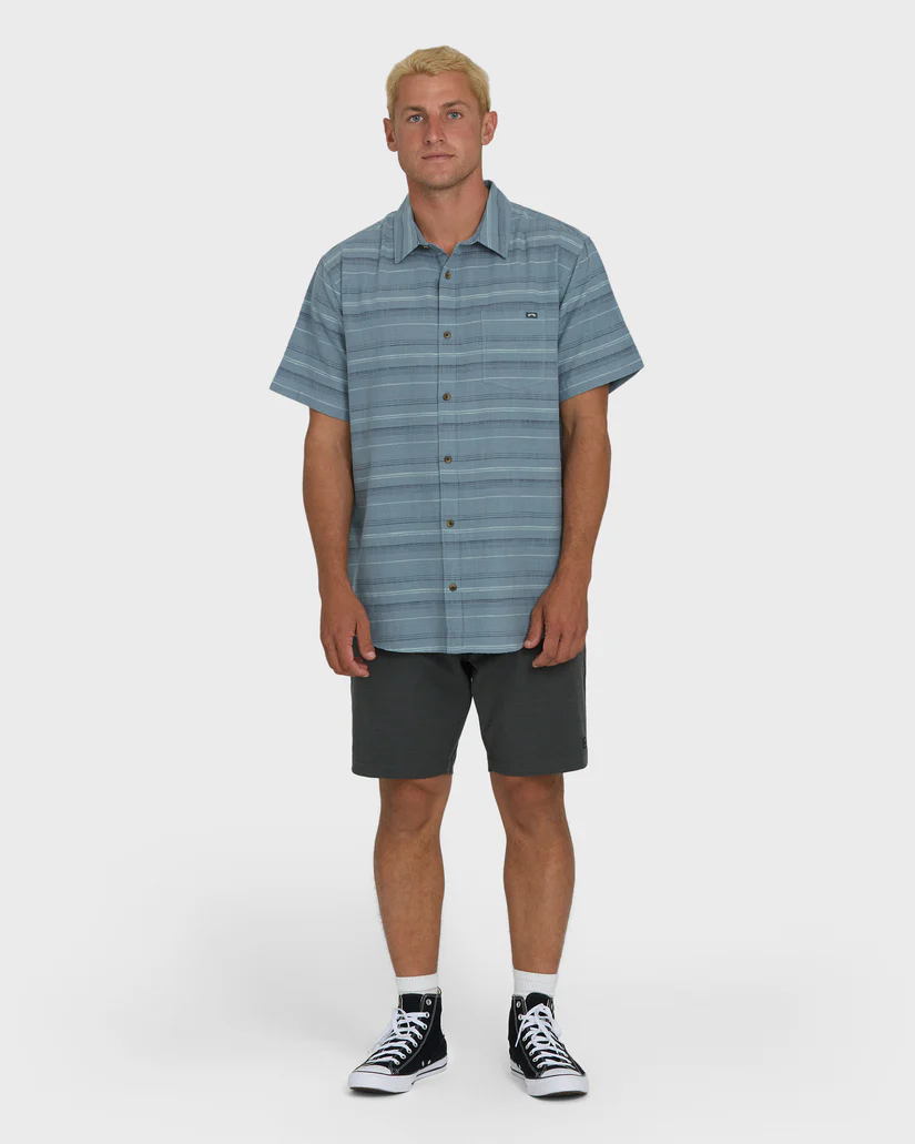 All Day Striped Short Sleeve